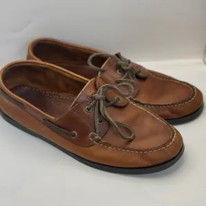L.L. Bean Men's Boat Mocs Sz 12 Brown