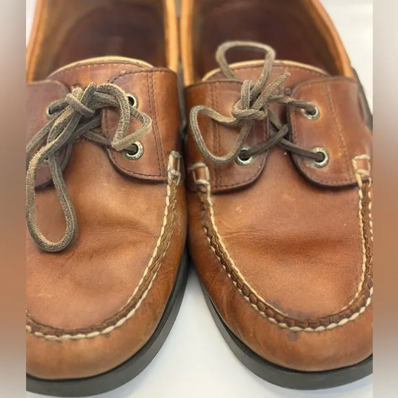 L.L. Bean Men's Boat Mocs Sz 12 Brown
