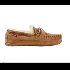 L.L. Bean Men's Tan  Wicked Good Moccasins 13