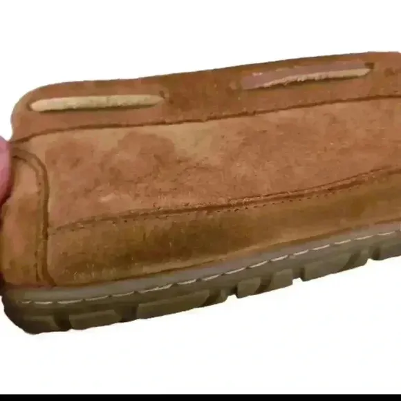 L.L. Bean Men's Tan  Wicked Good Moccasins 13
