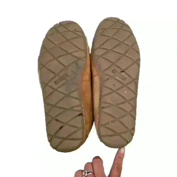L.L. Bean Men's Tan  Wicked Good Moccasins 13