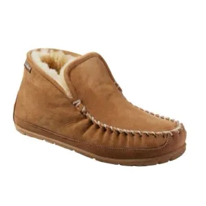 L.L. Bean Men's Wicked Good Slippers Boot Moc Size 10 sheep skin shearling