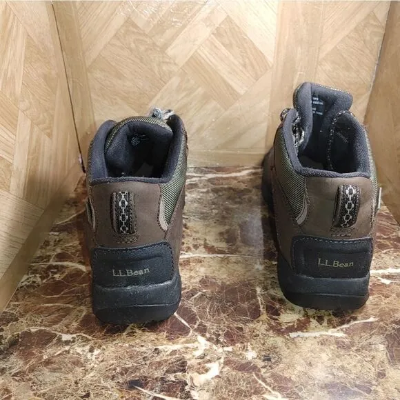 L.L Bean Men Duck leather boots shoes size 10 M