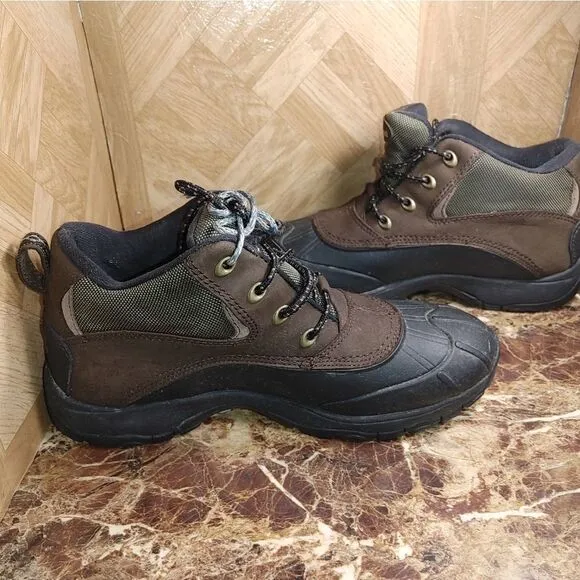 L.L Bean Men Duck leather boots shoes size 10 M