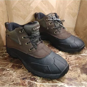 L.L Bean Men Duck leather boots shoes size 10 M
