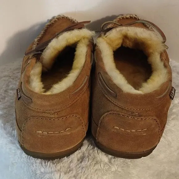 L.L.Bean Men's Fur Lined Moccasins