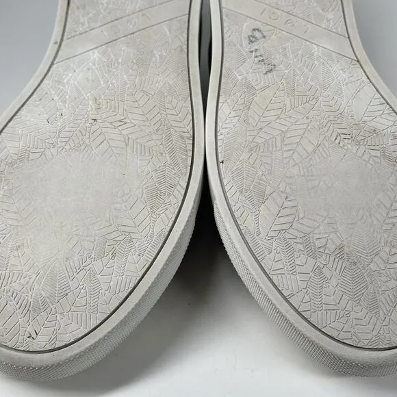 Loci x Nikki Reed Women's Beige Nine Low-Top Logo Canvas Sneakers Shoes Size 38