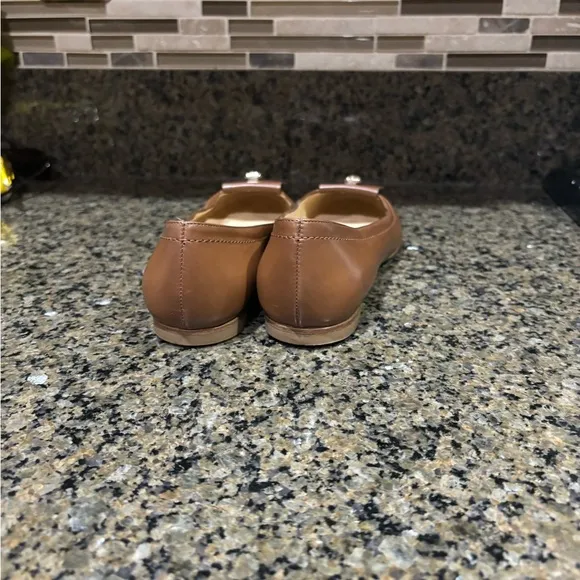 Longchamps leather ballerina flats