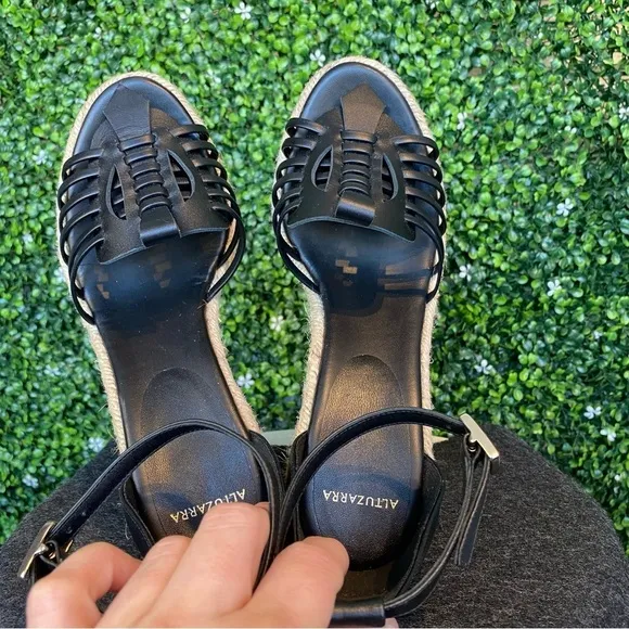 LS1-016 Altuzarra Espadrille Wedges