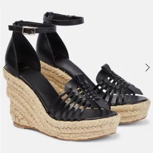 LS1-016 Altuzarra Espadrille Wedges