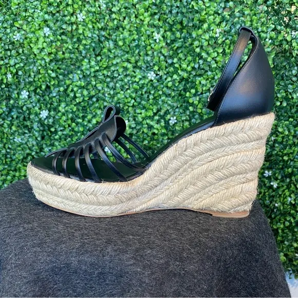 LS1-016 Altuzarra Espadrille Wedges