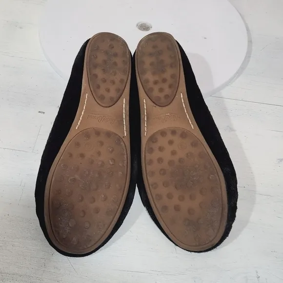 LUCKY Brand Abelle2 Leather Flats Moccasins Shoes Size 9M