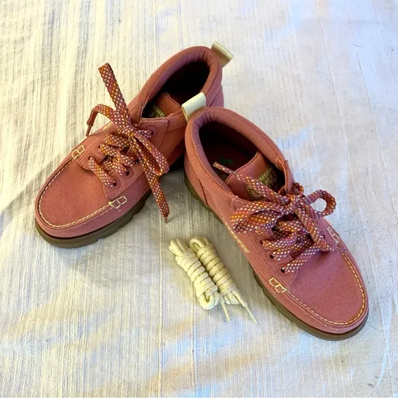 Lucy &amp; Yak x Kickers Lennon Hi boots in Rubia Pink