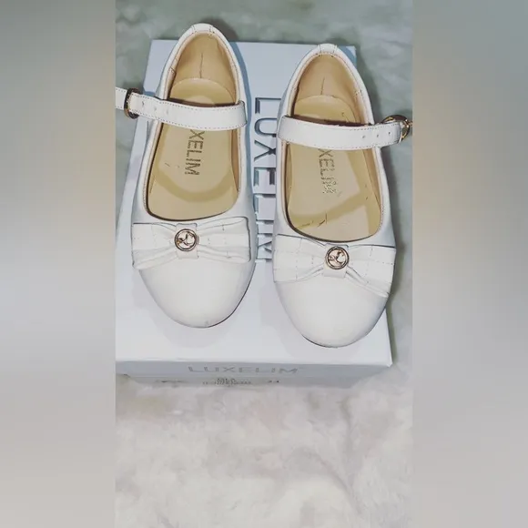 Luxelim Brand  Isla Leather White Shoes
