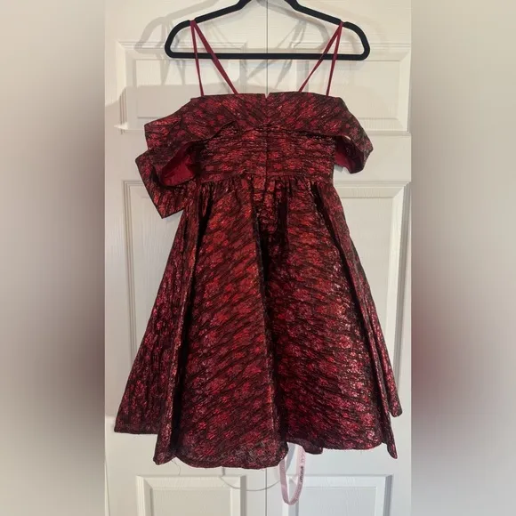 Mac Duggal 68622 - A-Line Bow Cocktail Dress NWT