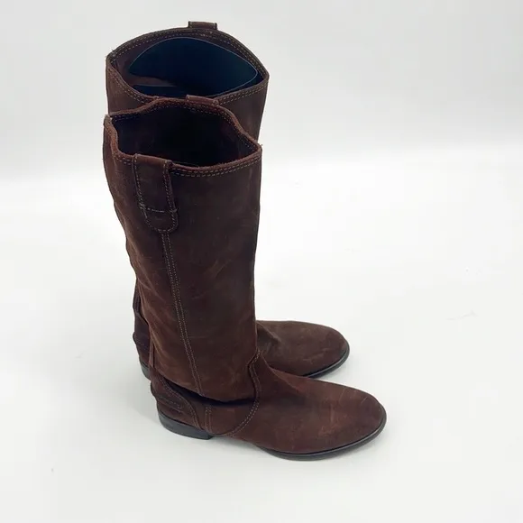 MADEWELL 1937 ARCHIVE Brown Suede Riding Boots size 6 NWOT