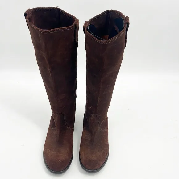 MADEWELL 1937 ARCHIVE Brown Suede Riding Boots size 6 NWOT