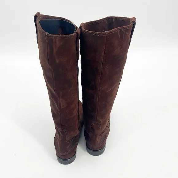 MADEWELL 1937 ARCHIVE Brown Suede Riding Boots size 6 NWOT