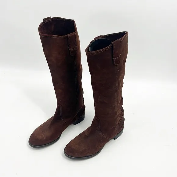 MADEWELL 1937 ARCHIVE Brown Suede Riding Boots size 6 NWOT