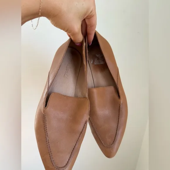 Madewell Frances Skimmer Leather Flats 8