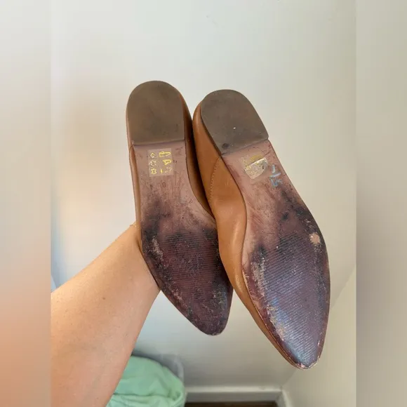 Madewell Frances Skimmer Leather Flats 8
