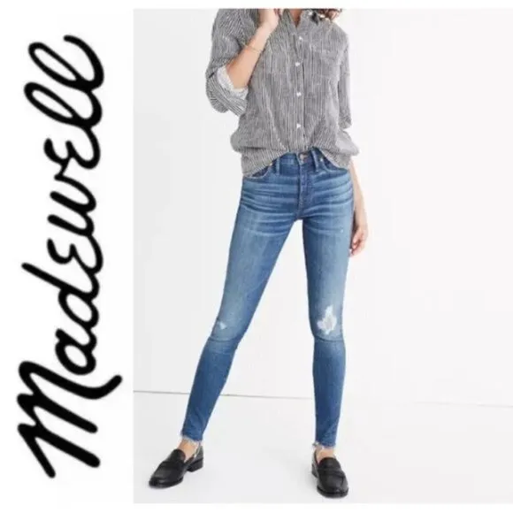 MADEWELL Jeans High Rise Skinny Jeans Size 26