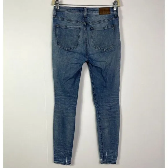 Madewell Jeans, 9&quot; high rise skinny, size 28T, style J0535