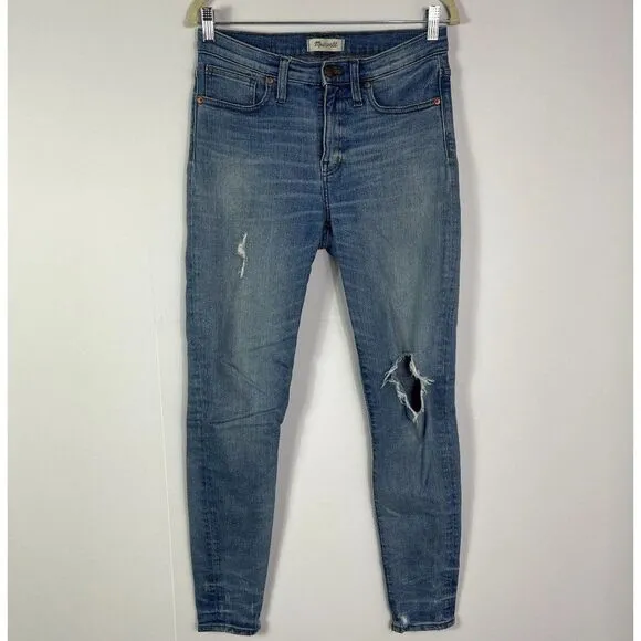 Madewell Jeans, 9&quot; high rise skinny, size 28T, style J0535