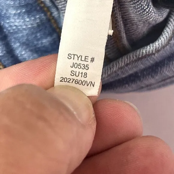 Madewell Jeans, 9&quot; high rise skinny, size 28T, style J0535