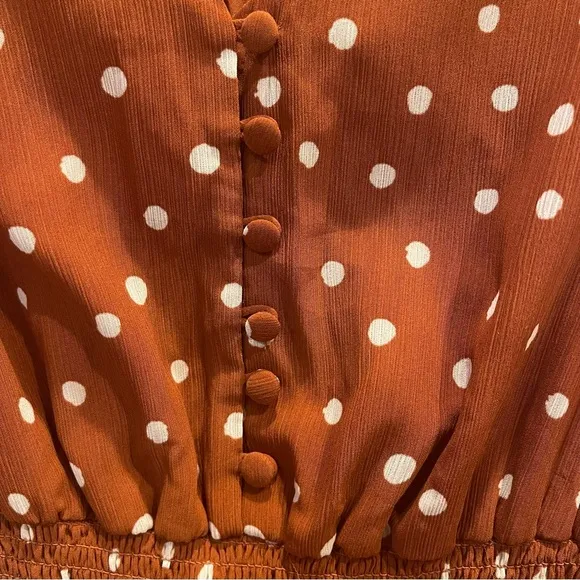 Madewell Smocked Waist Mini Dress- Size XS
