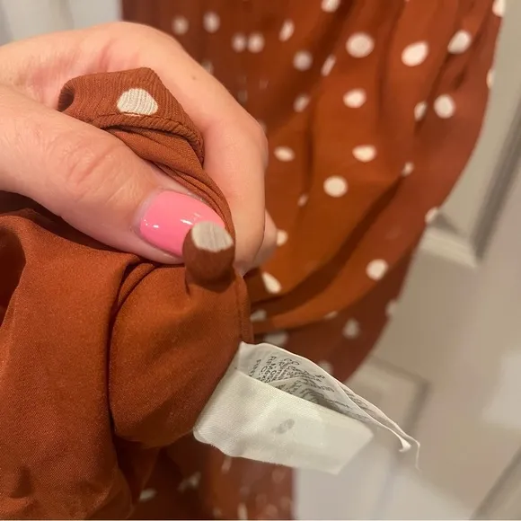 Madewell Smocked Waist Mini Dress- Size XS