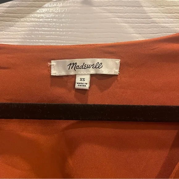 Madewell Smocked Waist Mini Dress- Size XS