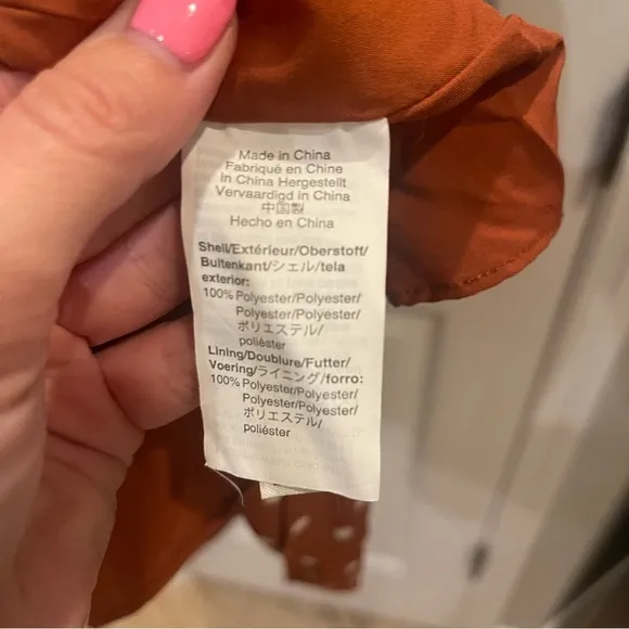 Madewell Smocked Waist Mini Dress- Size XS