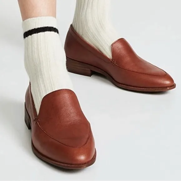 Madewell The Frances Loafer Burnished Mahogany Size 7 1/2