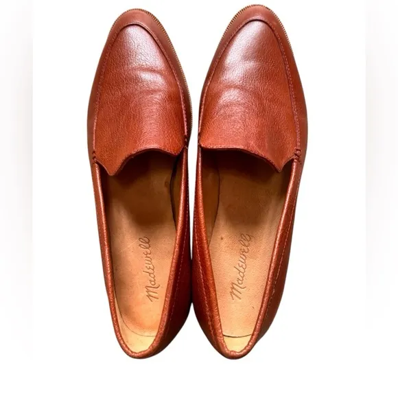 Madewell The Frances Loafer Burnished Mahogany Size 7 1/2