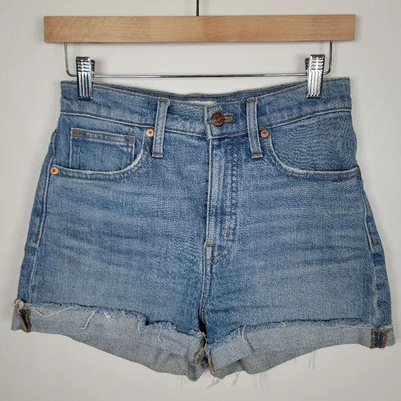 Madewell The High-Rise Denim Shorts Madewell Shorts Size 25