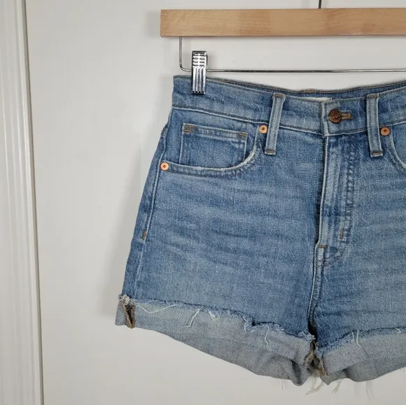 Madewell The High-Rise Denim Shorts Madewell Shorts Size 25