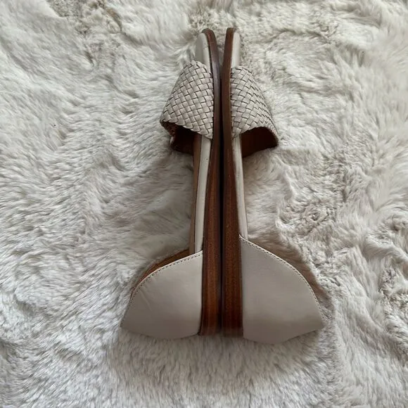 Madewell The Nelda d'Orsay Flat Pale Oyster Size 8.5