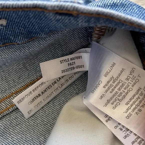 Madewell the perfect vintage jean medium denim size 29 Women