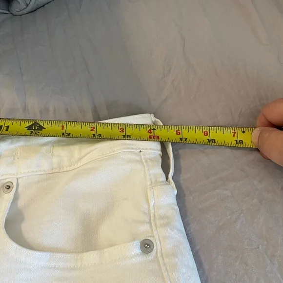Madewell The Perfect Vintage Jean size 30 women’s straight leg white classic