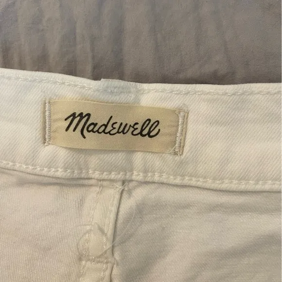 Madewell The Perfect Vintage Jean size 30 women’s straight leg white classic