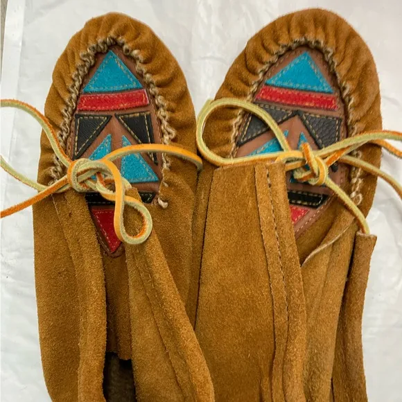 Maninal Women’s Tan MoccasinsSize 8