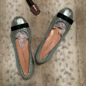 Marc by Marc Jacobs Metallic Blue Flats