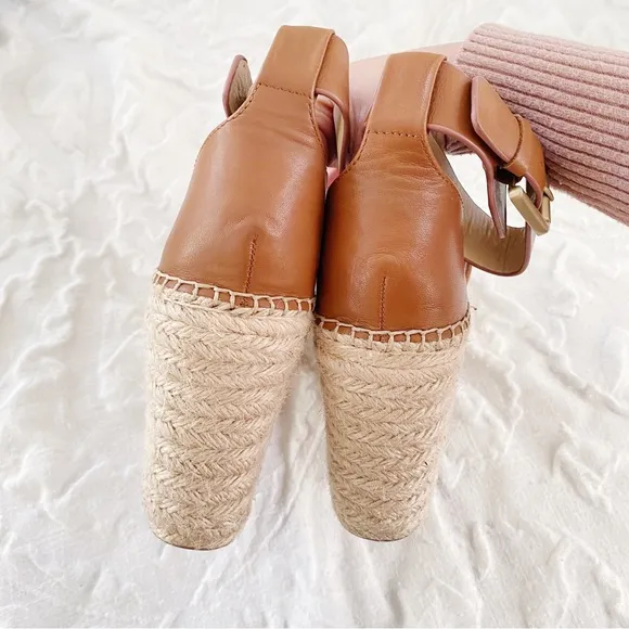 Marc Fisher Adalyn Espadrille Wedge Sandals Size 10 New