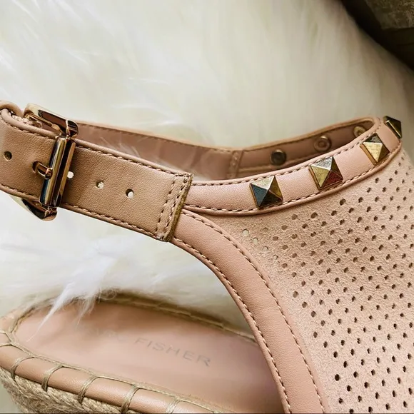 Marc Fisher | Blush Pink Senton Espadrille Wedges