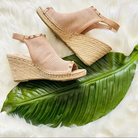 Marc Fisher | Blush Pink Senton Espadrille Wedges