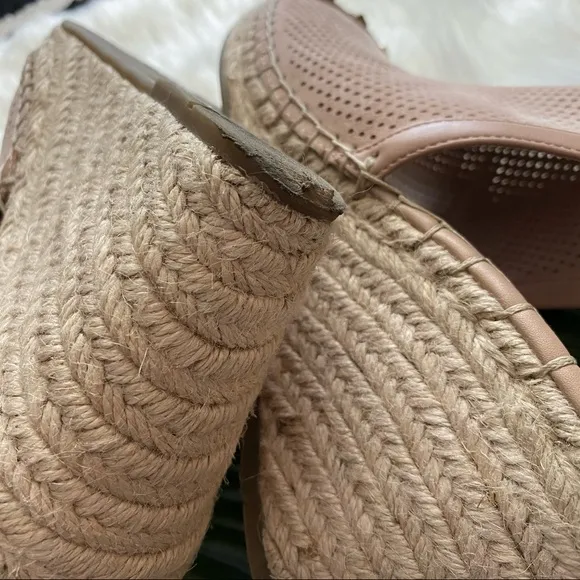 Marc Fisher | Blush Pink Senton Espadrille Wedges