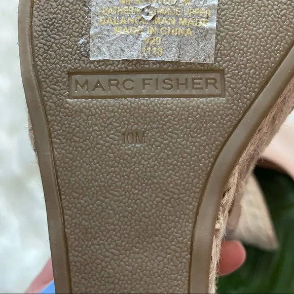 Marc Fisher | Blush Pink Senton Espadrille Wedges
