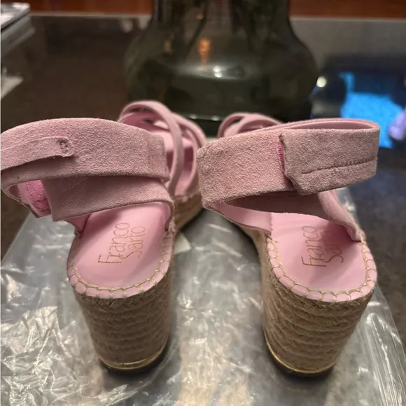 Marc Fisher Carmina Suede Espadrille Wedges
