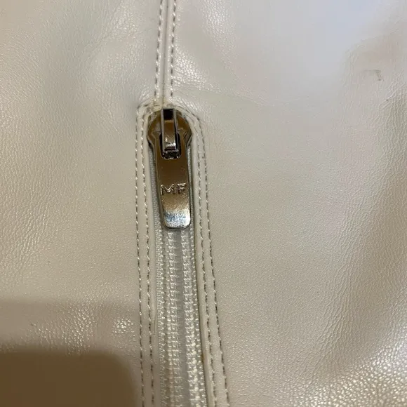 Marc Fisher Meyana Slouch Heeled Over the Knee Boots, Ivory, Size 9, EUC,